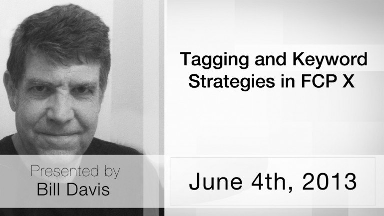 Tagging and Keyword Strategies in FCP X