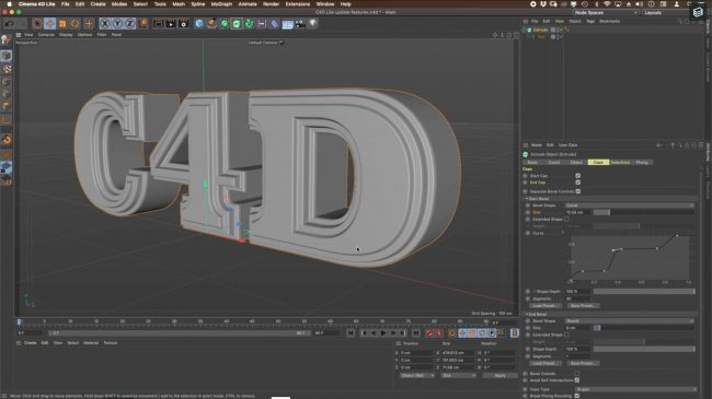 Cinema 4D Lite 2020 New features 1